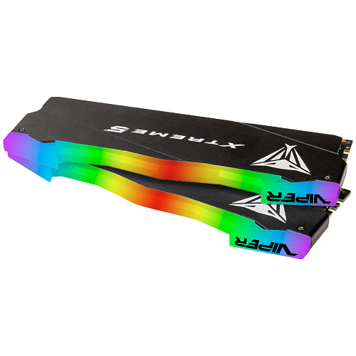 Модуль памяти DIMM 48Gb 2х24Gb DDR5 PC64000 8000MHz Patriot Memory Viper Xtreme 5 RGB Black (PVXR548G80C38K)