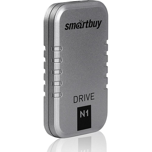 Внешний SSD-накопитель 1Tb Smartbuy N1 Drive SB001TB-N1S-U31C (SSD) USB 3.1, Серебристый