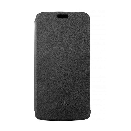 Чехол для Motorola Moto C Plus Flip Cover черный