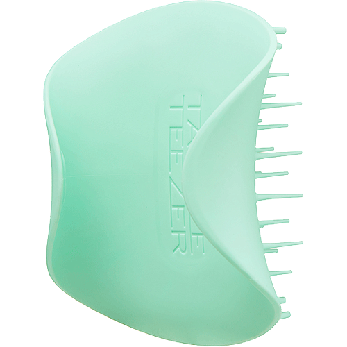 Tangle Teezer Щетка-расческа для массажа головы The Scalp Exfoliator and Massager Mint Green Whisper