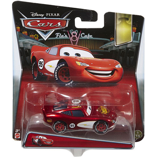 Mattel Cars W1938 Базовая машинка Молния МакКуин Радиатор Спрингс