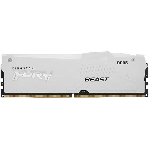 Модуль памяти DIMM 16Gb DDR5 PC48000 6000MHz Kingston Fury Beast RGB White EXPO (KF560C30BWEA-16)