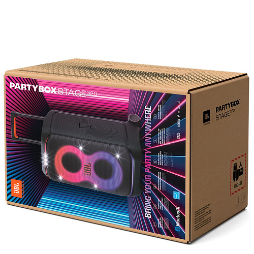 Портативная bluetooth-колонка JBL PartyBox Stage 320 Black