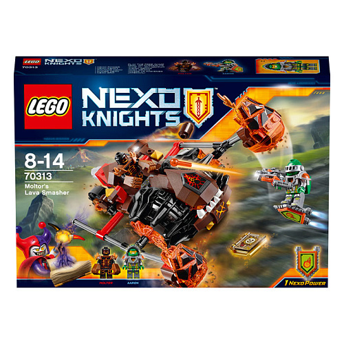 LEGO Nexo Knights Лавинный разрушитель Молтора 70313