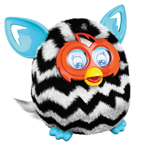Интерактивная игрушка Furby Boom Теплая волна (черно-белый)