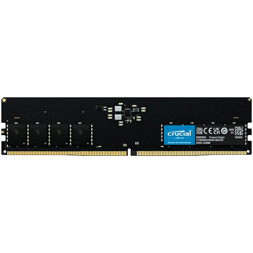 Модуль памяти DIMM 16Gb DDR5 PC38400 4800MHz Crucial (CT16G48C40U5)