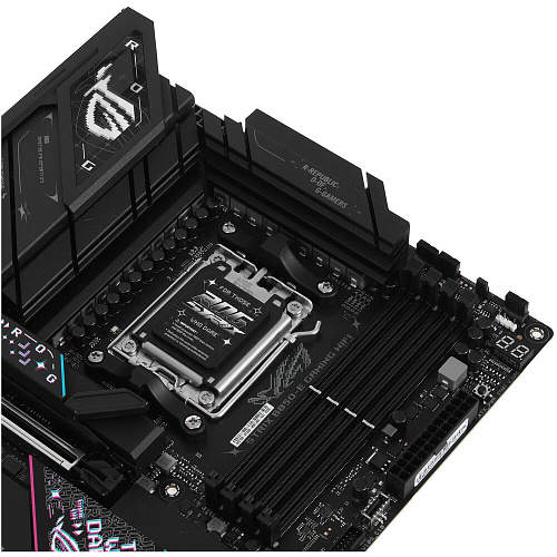 Материнская плата ASUS ROG Strix B850-E Gaming WiFI B850 Socket AM5 4xDDR5, 4xSATA3, RAID, 5xM.2, 2xPCI-E16x, 6xUSB3.2, 2xUSB3.2 Type C, DP, HDMI, WiFi, 5Glan, ATX