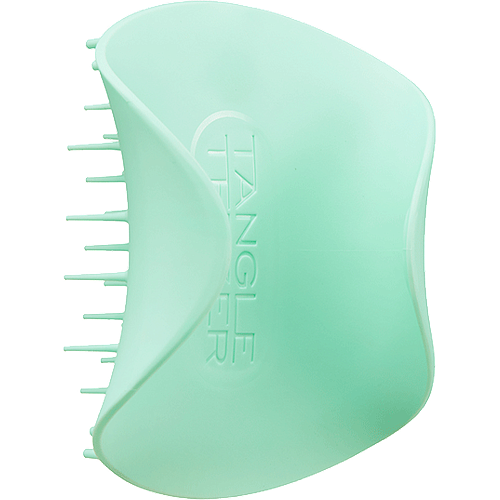 Tangle Teezer Щетка-расческа для массажа головы The Scalp Exfoliator and Massager Mint Green Whisper
