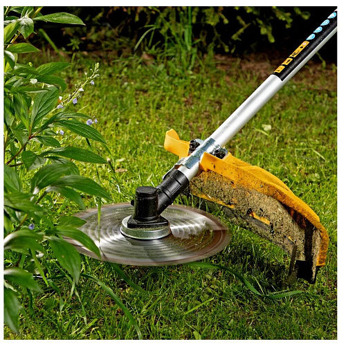 Бензиновый триммер Denzel DTL-52, 52 см3, неразъемная штанга 96265