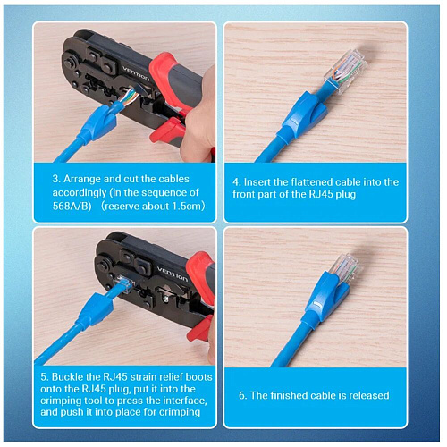 Колпачок для RJ45 Vention (IODY0-50) 50шт желтый