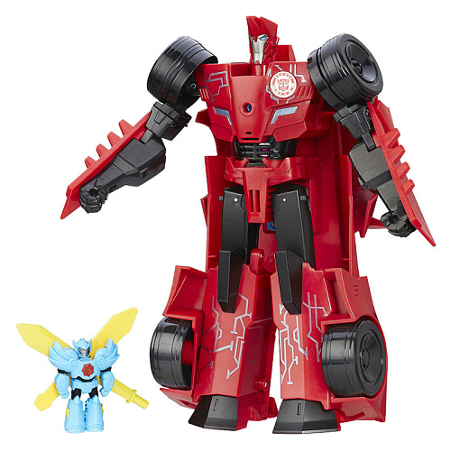 Hasbro Transformers B7067 Трансформеры Роботы под прикрытием: Заряженные Герои Сайдсвайп