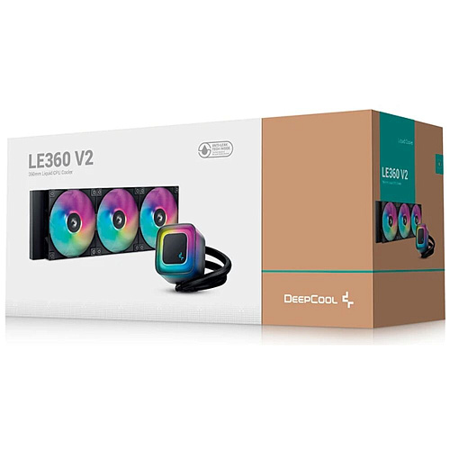 Система водяного охлаждения Deepcool LE360 V2 ARGB Black S1200/1700/1851/1954/AM4/AM5 Ret