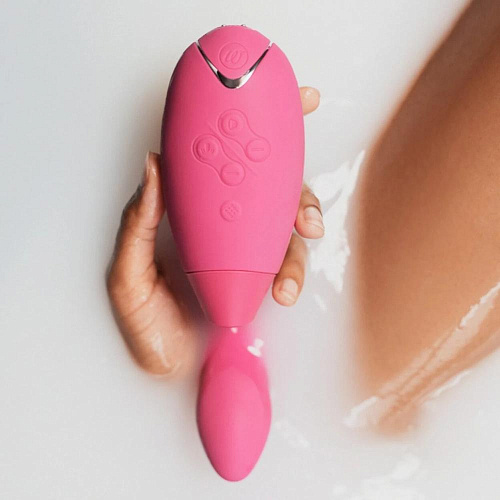 Стимулятор клитора Womanizer Duo, Raspberry