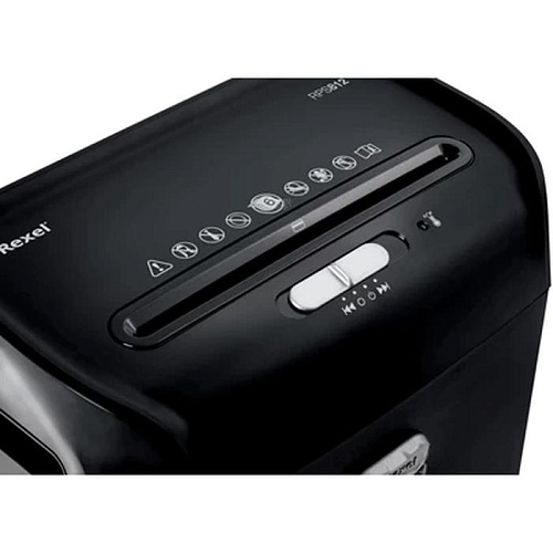 Уничтожитель бумаг Rexel Promax RPS812 (секр.Р-2)/ленты/8лист./12лтр./скрепки/скобы/пл.карты