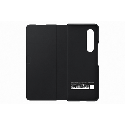 Чехол для Samsung Galaxy Z Fold3 Leather Flip Cover чёрный