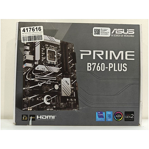 Материнская плата MSI MPG B550 Gaming Plus Socket-AM4 AMD B550 4xDDR4, 6xSATA3, RAID, 2xM.2, 2xPCI-E16x, 3xUSB3.2, 1xUSB3.2 Type C, DP, HDMI, Glan, ATX УЦЕНКА
