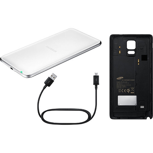 Комплект беспроводной зарядки для Galaxy Note 4 N9100 Samsung EP-WN910IBRGRU c черной крышкой
