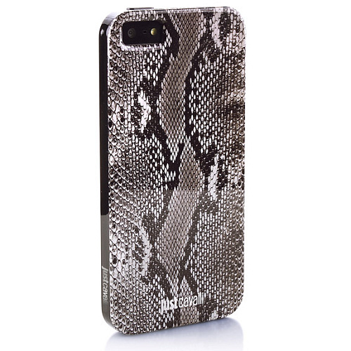 Чехол для iPhone 5 / iPhone 5S Just Cavalli "PYTHON", черный (JCIPC5PYTHON3)