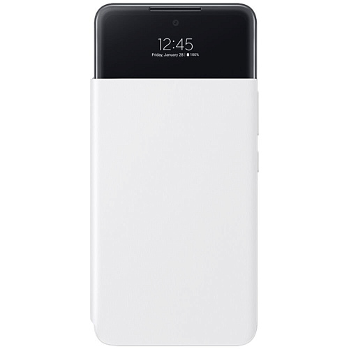 Чехол для Samsung Galaxy A53 5G SM-A536 Smart S View Wallet Cover белый