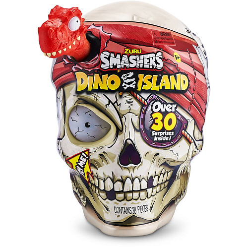Игровой набор Zuru Smashers Dino Island сюрприз в яйце Giant Skull