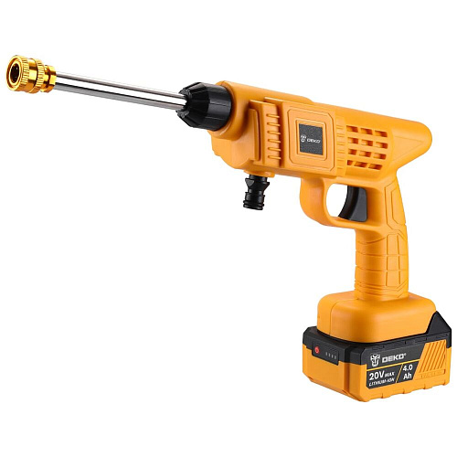 Мойка высокого давления Deko DKCW25, 40 бар, 1x4.0Ач 063-4490