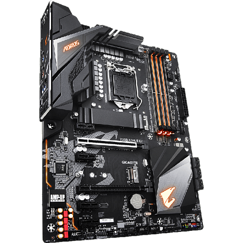 Материнская плата Gigabyte Z390 AORUS Elite Z390 Socket-1151v2 4xDDR4, 6xSATA3, RAID, 2xM.2, 2xPCI-E16x, 5xUSB3.1, HDMI, Glan, ATX 