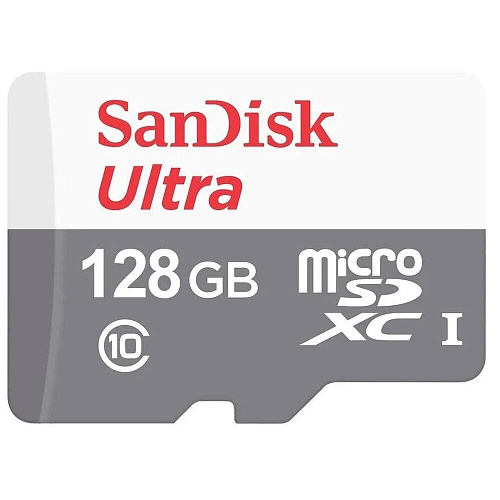 Карта памяти Micro SecureDigital 128Gb SanDisk Ultra microSDXC class 10 UHS-1 SDSQUNR-128G-GN3MN УЦЕНКА