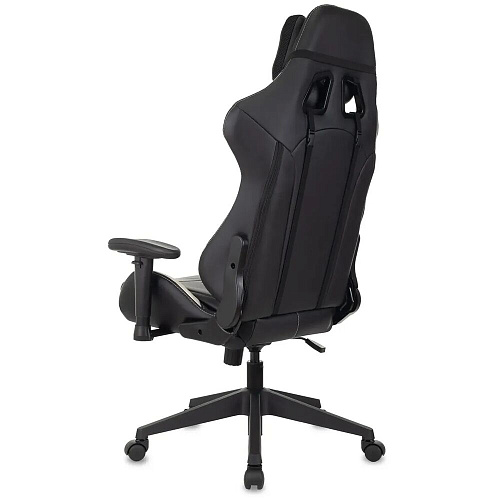 Кресло для геймера Zombie VIKING 5 AERO черный/белый эко.кожа с подголов. крестов. пластик