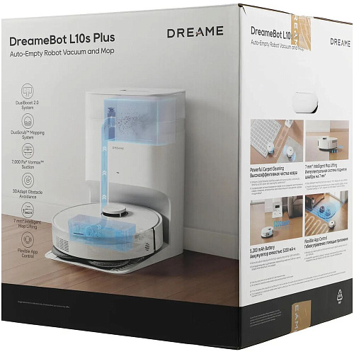 Робот-пылесос Dreame L10s Plus White