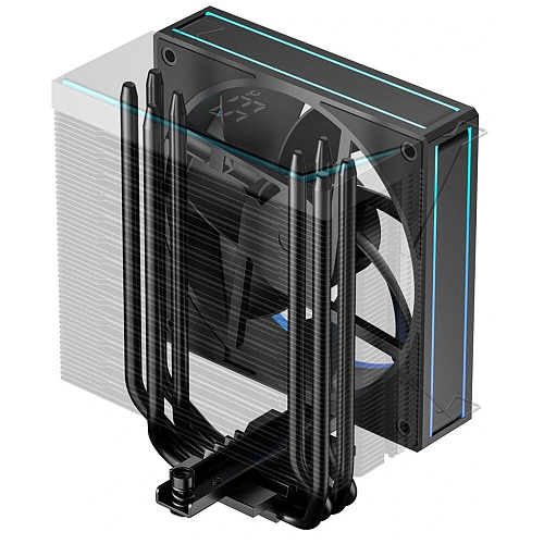 Охлаждение CPU Cooler for CPU ID-COOLING FROZN A410 TD ARGB Black S1155/1156/1150/1151/1200/1700/1851/AM4/AM5