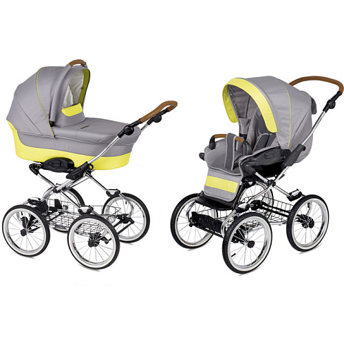 Коляска 2 в 1 Navington Caravel, колеса 14" (Ibitza)