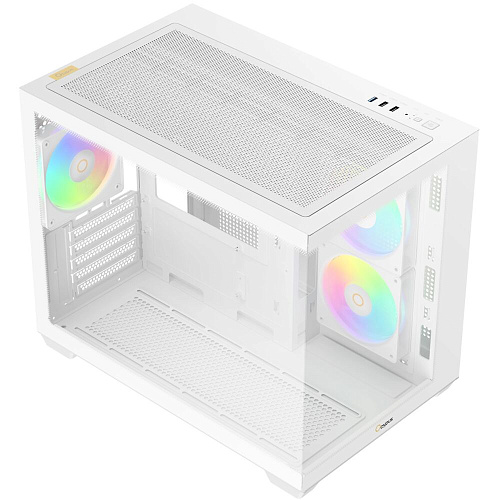 Корпус MicroATX Miditower Ocypus Gamma C54 WH ARGB White