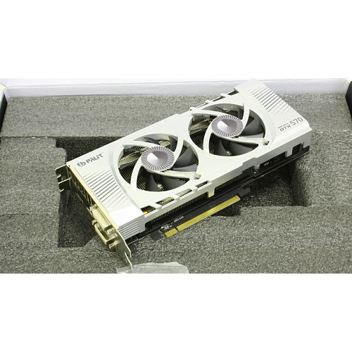 Видеокарта Palit 1280Mb GF GTX 570 Sonic Platinum 2xDVI, HDMI, DP Ret (NE5X570H10DA-1100F)