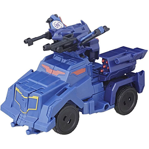 Hasbro Transformers C0653 Трансформеры роботы под прикрытием: Гирхэд-Комбайнер Лазербик и Саундвэйв