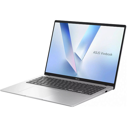 Ноутбук ASUS VivoBook 16 M1607KA-MB151 AMD Ryzen AI 5 330/16Gb/512Gb SSD/16" WUXGA/DOS Silver