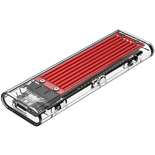 Корпус для SSD NVMe M.2 Orico TCM2-C3-RD, USB Type C Красный