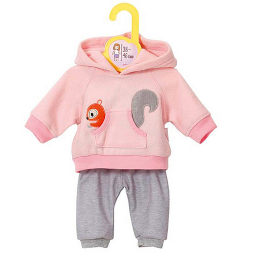 Zapf Creation Одежда для кукол высотой 38-46 см, розовая, вешалка