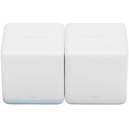 Беспроводной маршрутизатор Mercusys Halo H32G(2-pack) AC1200, Wi-Fi 5 802.11ac 1167Мбит/с, 2.4+5ГГц, 2xGLAN, 2xGWAN белый