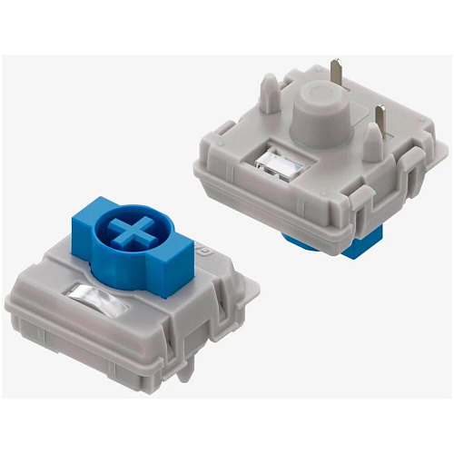 Клавиатура беспроводная Nuphy Kick75 Wireless (Silver Nano Switch) RGB (русская раскладка) Tape Grey