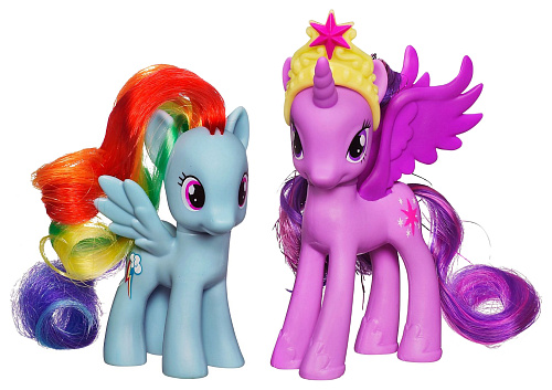 Hasbro My Little Pony Принцессы Твайлайт Спаркл + Рейнбоу Дэш