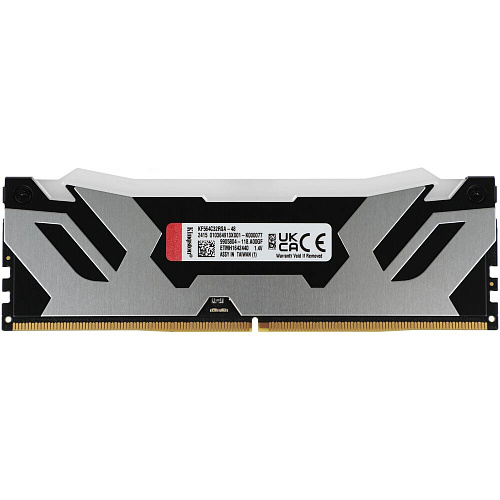 Модуль памяти DIMM 48Gb DDR5 PC51200 6400MHz Kingston Fury Renegade RGB Silver (KF564C32RSA-48)