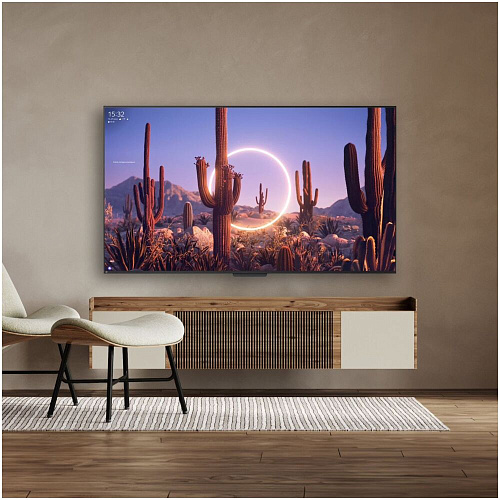 Телевизор 55" Яндекс ТВ Станция Про с Алисой YNDX-00101 (4K UHD 3840x2160, Smart TV) черный УЦЕНКА