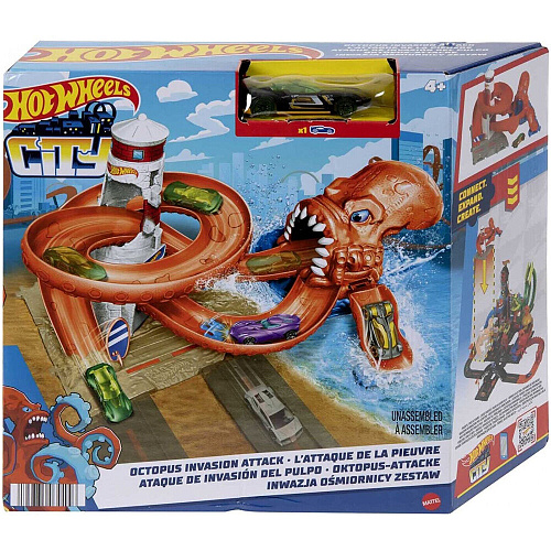 Mattel Hot Wheels Сити Атака Осьминога HDR29/HDR31