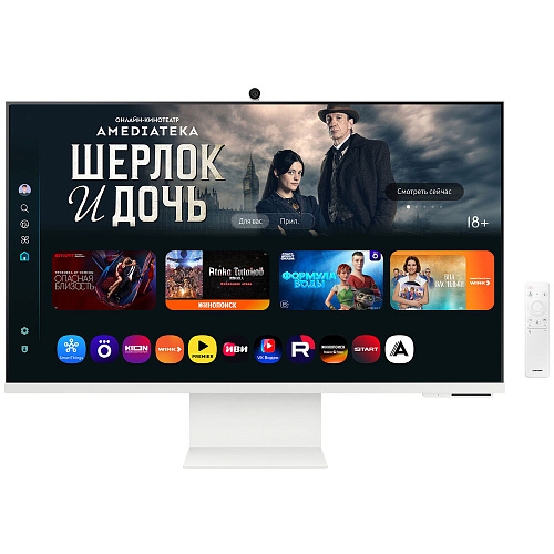 Монитор 32" Samsung S32DM801UI VA 3840x2160 4ms HDMI, USB Type-C