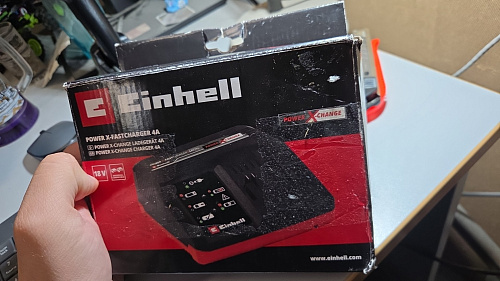 Зарядное устройство Einhell PXC Power X-Fastcharger 4 A 4512103 УЦЕНКА