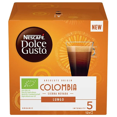 Капсулы для кофемашин Nescafe Dolce Gusto Colombia 12шт