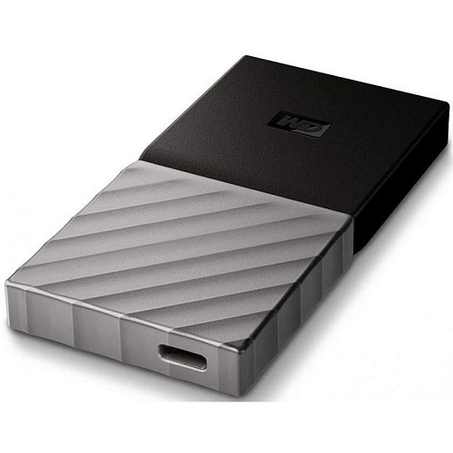 Внешний SSD-накопитель 1.8" 512Gb Western Digital My Passport WDBKVX5120PSL-WESN (SSD) USB 3.1 Type C Черный