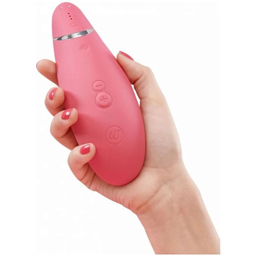 Стимулятор клитора Womanizer Premium розовый