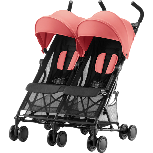 Коляска для двойни Britax Holiday Double Coral Peach