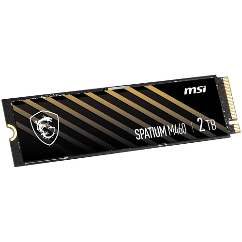 Внутренний SSD-накопитель 2000Gb MSI Spatium M460 S78-440Q600-P83 M.2 2280 PCIe NVMe 4.0 x4